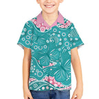 Australia Hereditary Cancer Awareness Hawaiian Shirt Aboriginal Butterflies - Aussie Hoodie