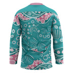 Australia Hereditary Cancer Awareness Hockey Jersey Aboriginal Butterflies - Aussie Hoodie