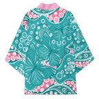 Australia Hereditary Cancer Awareness Kimono Aboriginal Butterflies - Aussie Hoodie