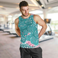 Australia Hereditary Cancer Awareness Men Tank Top Aboriginal Butterflies - Aussie Hoodie