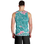 Australia Hereditary Cancer Awareness Men Tank Top Aboriginal Butterflies - Aussie Hoodie