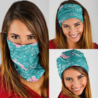 Australia Hereditary Cancer Awareness Neck Gaiter Aboriginal Butterflies - Aussie Hoodie