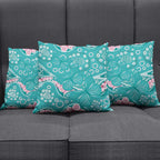 Australia Hereditary Cancer Awareness Pillow Cover Aboriginal Butterflies - Aussie Hoodie