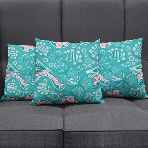 Australia Hereditary Cancer Awareness Pillow Cover Aboriginal Butterflies - Aussie Hoodie