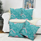 Australia Hereditary Cancer Awareness Pillow Cover Aboriginal Butterflies - Aussie Hoodie