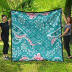 Australia Hereditary Cancer Awareness Quilt Aboriginal Butterflies - Aussie Hoodie