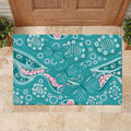 Australia Hereditary Cancer Awareness Rubber Doormat Aboriginal Butterflies - Aussie Hoodie