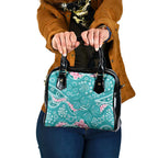 Australia Hereditary Cancer Awareness Shoulder Handbag Aboriginal Butterflies - Aussie Hoodie