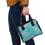 Australia Hereditary Cancer Awareness Shoulder Handbag Aboriginal Butterflies - Aussie Hoodie