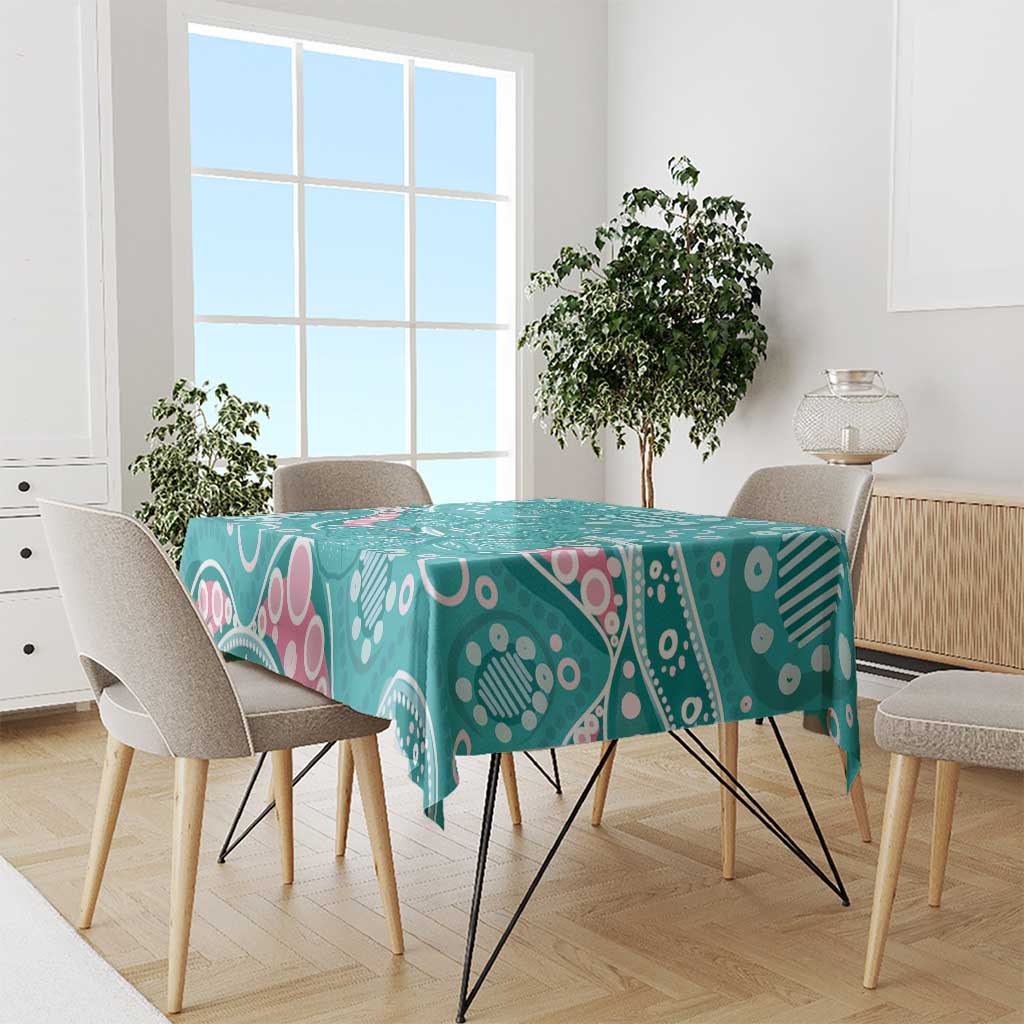 Australia Hereditary Cancer Awareness Tablecloth Aboriginal Butterflies - Aussie Hoodie