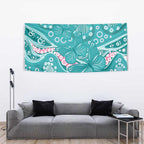 Australia Hereditary Cancer Awareness Tapestry Aboriginal Butterflies - Aussie Hoodie