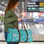 Australia Hereditary Cancer Awareness Travel Bag Aboriginal Butterflies - Aussie Hoodie