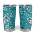 Australia Hereditary Cancer Awareness Tumbler Cup Aboriginal Butterflies - Aussie Hoodie