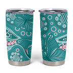 Australia Hereditary Cancer Awareness Tumbler Cup Aboriginal Butterflies - Aussie Hoodie