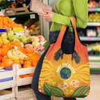 Australia Earth Day Indigenous Grocery Bag Save The Earth