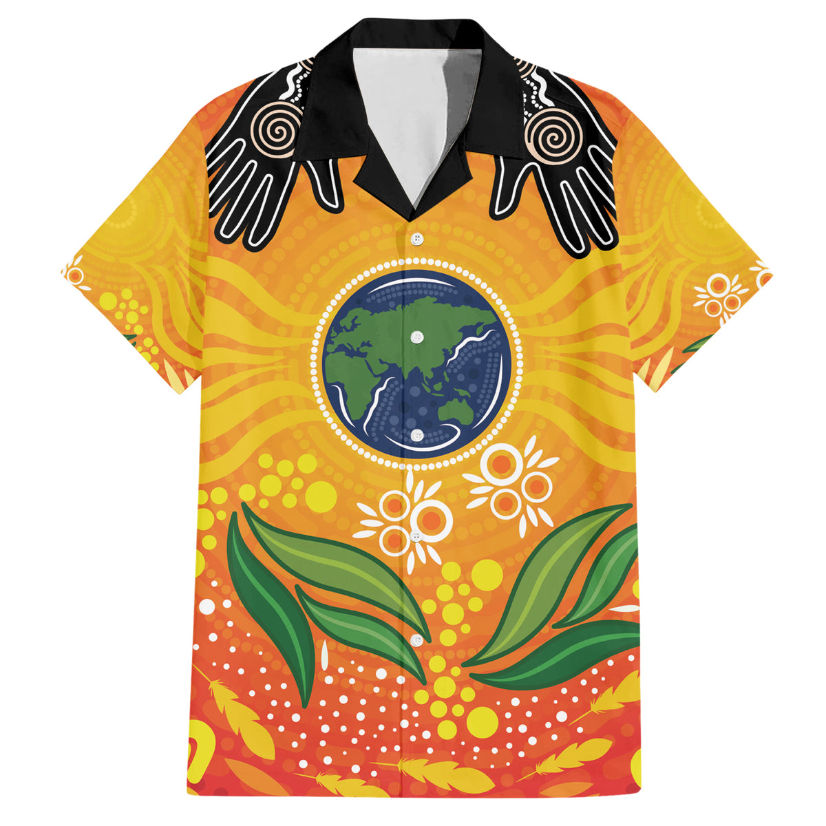 Australia Earth Day Indigenous Hawaiian Shirt Save The Earth