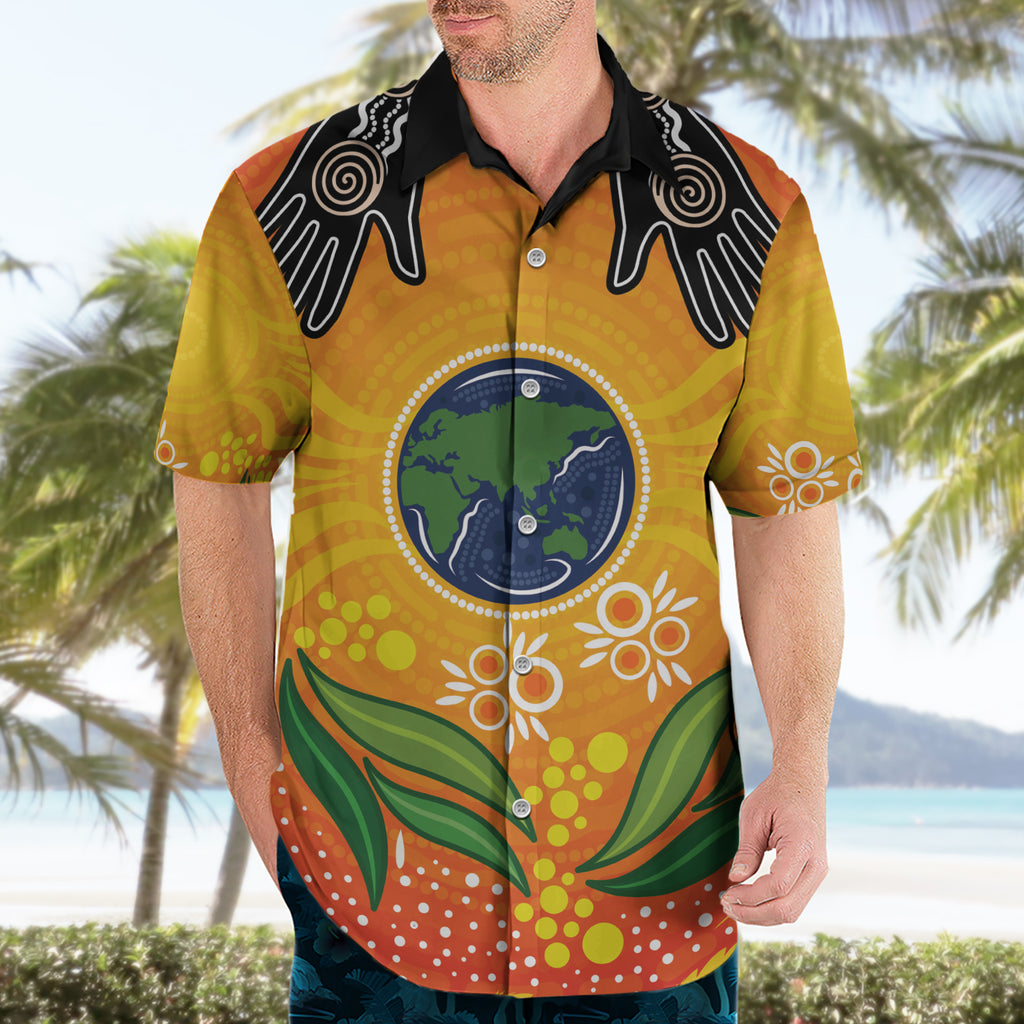 Australia Earth Day Indigenous Hawaiian Shirt Save The Earth