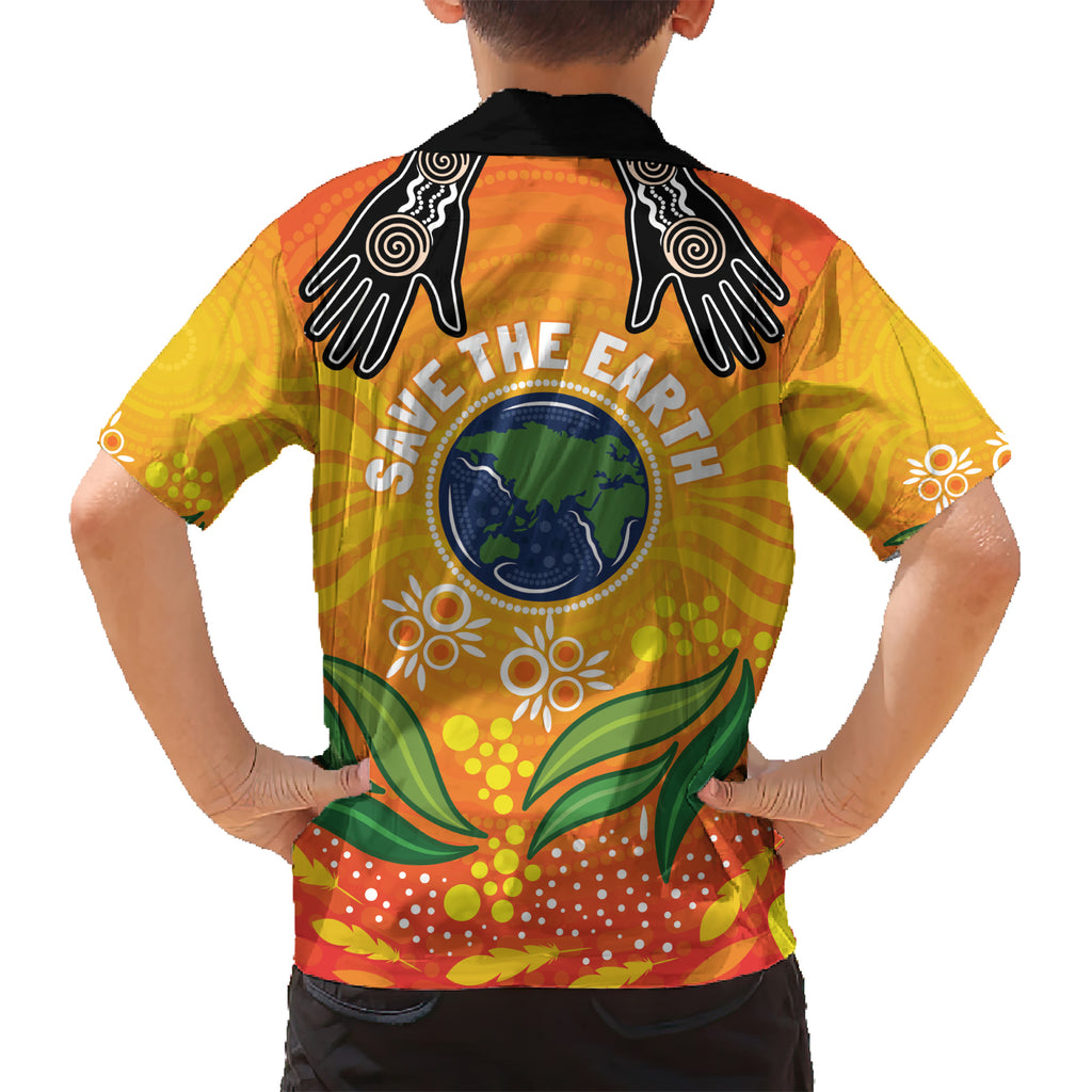 Australia Earth Day Indigenous Hawaiian Shirt Save The Earth