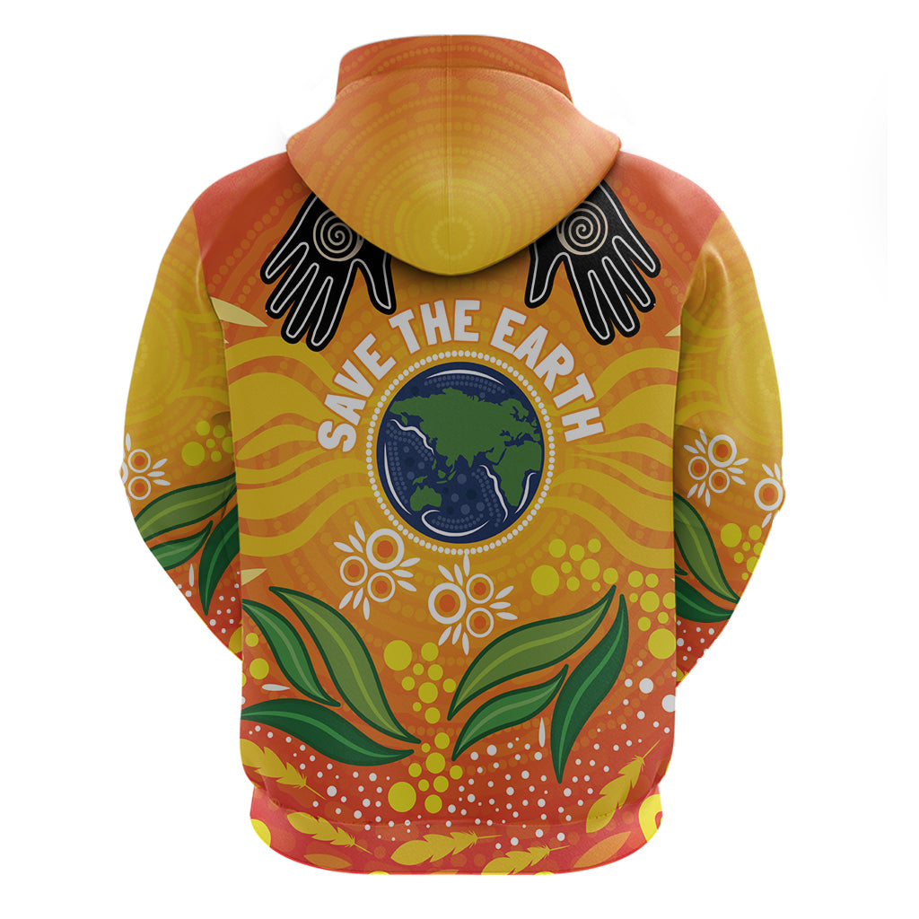Australia Earth Day Indigenous Hoodie Save The Earth