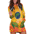 Australia Earth Day Indigenous Hoodie Dress Save The Earth