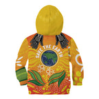 Australia Earth Day Indigenous Kid Hoodie Save The Earth