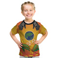 Australia Earth Day Indigenous Kid T Shirt Save The Earth