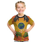Australia Earth Day Indigenous Kid T Shirt Save The Earth