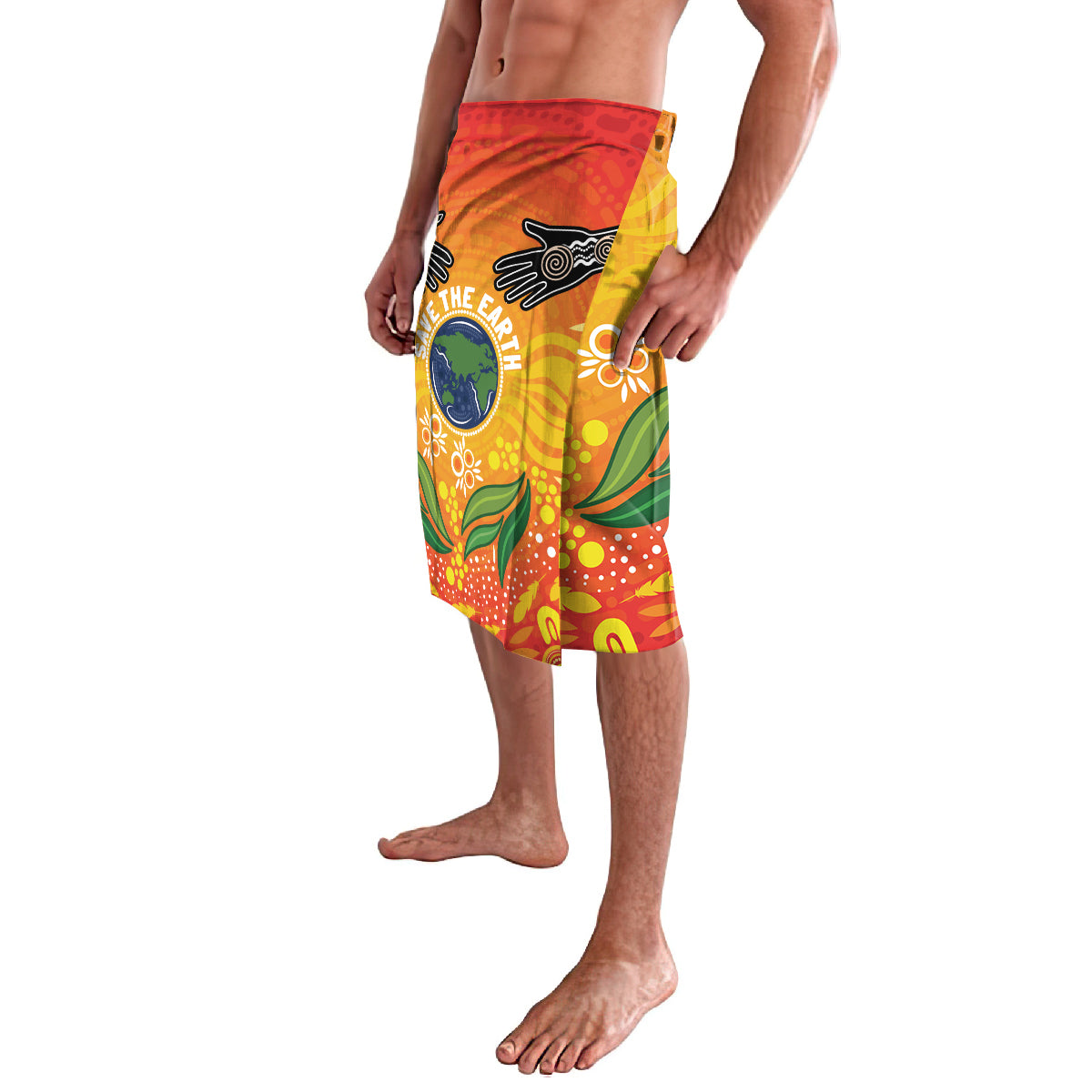 Australia Earth Day Indigenous Lavalava Save The Earth