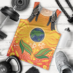 Australia Earth Day Indigenous Men Tank Top Save The Earth
