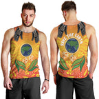 Australia Earth Day Indigenous Men Tank Top Save The Earth