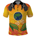 Australia Earth Day Indigenous Polo Shirt Save The Earth