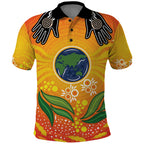 Australia Earth Day Indigenous Polo Shirt Save The Earth
