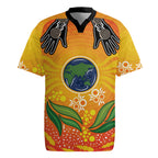 Australia Earth Day Indigenous Rugby Jersey Save The Earth