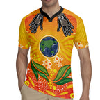 Australia Earth Day Indigenous Rugby Jersey Save The Earth