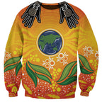 Australia Earth Day Indigenous Sweatshirt Save The Earth