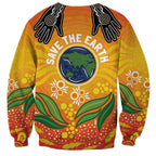 Australia Earth Day Indigenous Sweatshirt Save The Earth