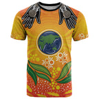Australia Earth Day Indigenous T Shirt Save The Earth