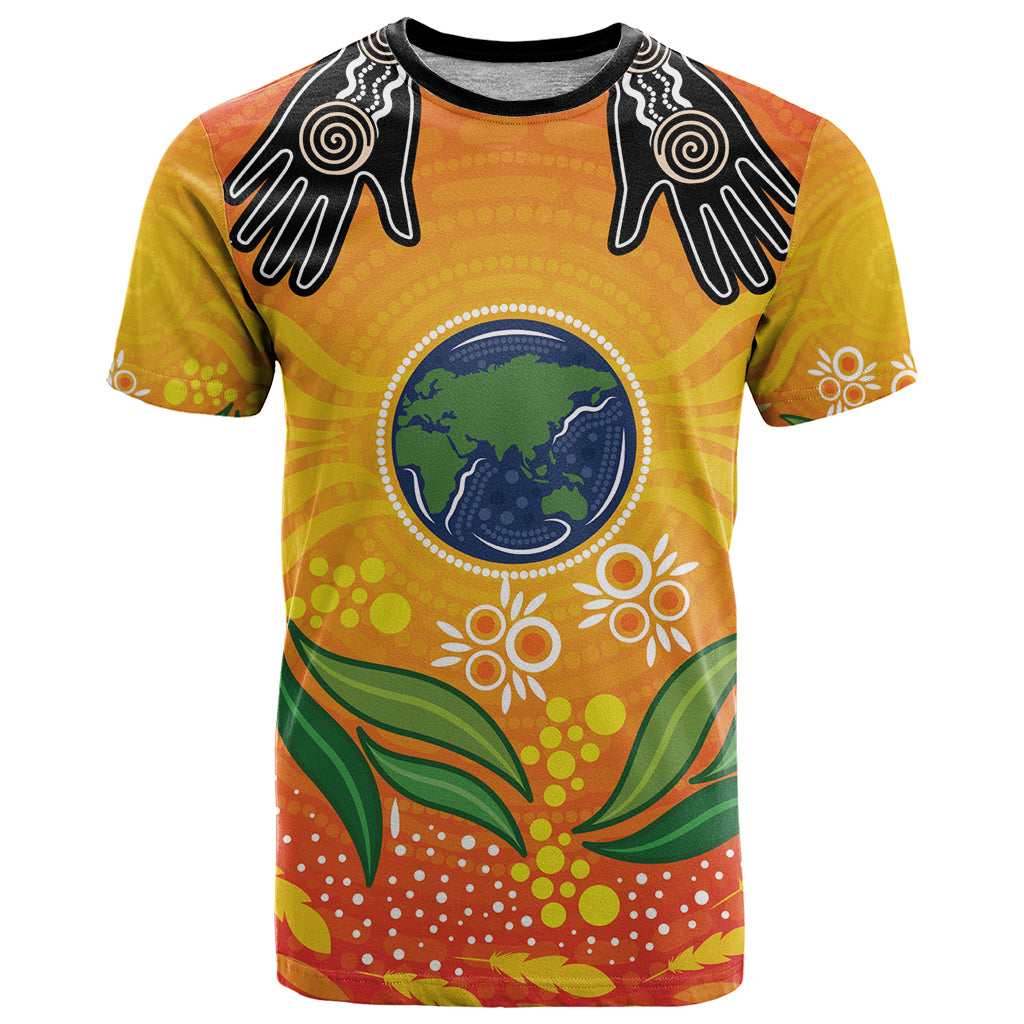 Australia Earth Day Indigenous T Shirt Save The Earth