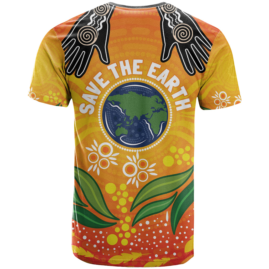Australia Earth Day Indigenous T Shirt Save The Earth