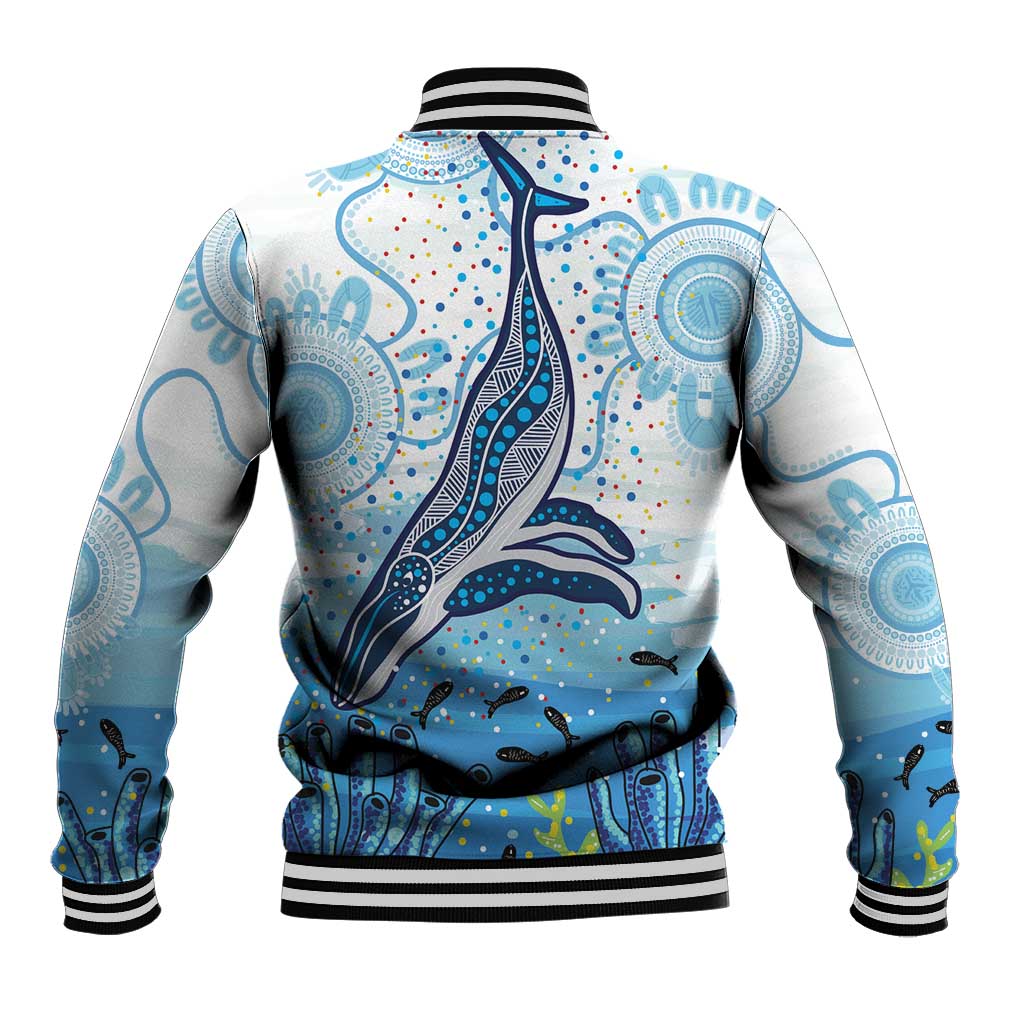 World Ocean Day Australia Aboriginal Baseball Jacket Whale Watching
