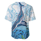 World Ocean Day Australia Aboriginal Baseball Jersey Whale Watching