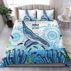 World Ocean Day Australia Aboriginal Bedding Set Whale Watching