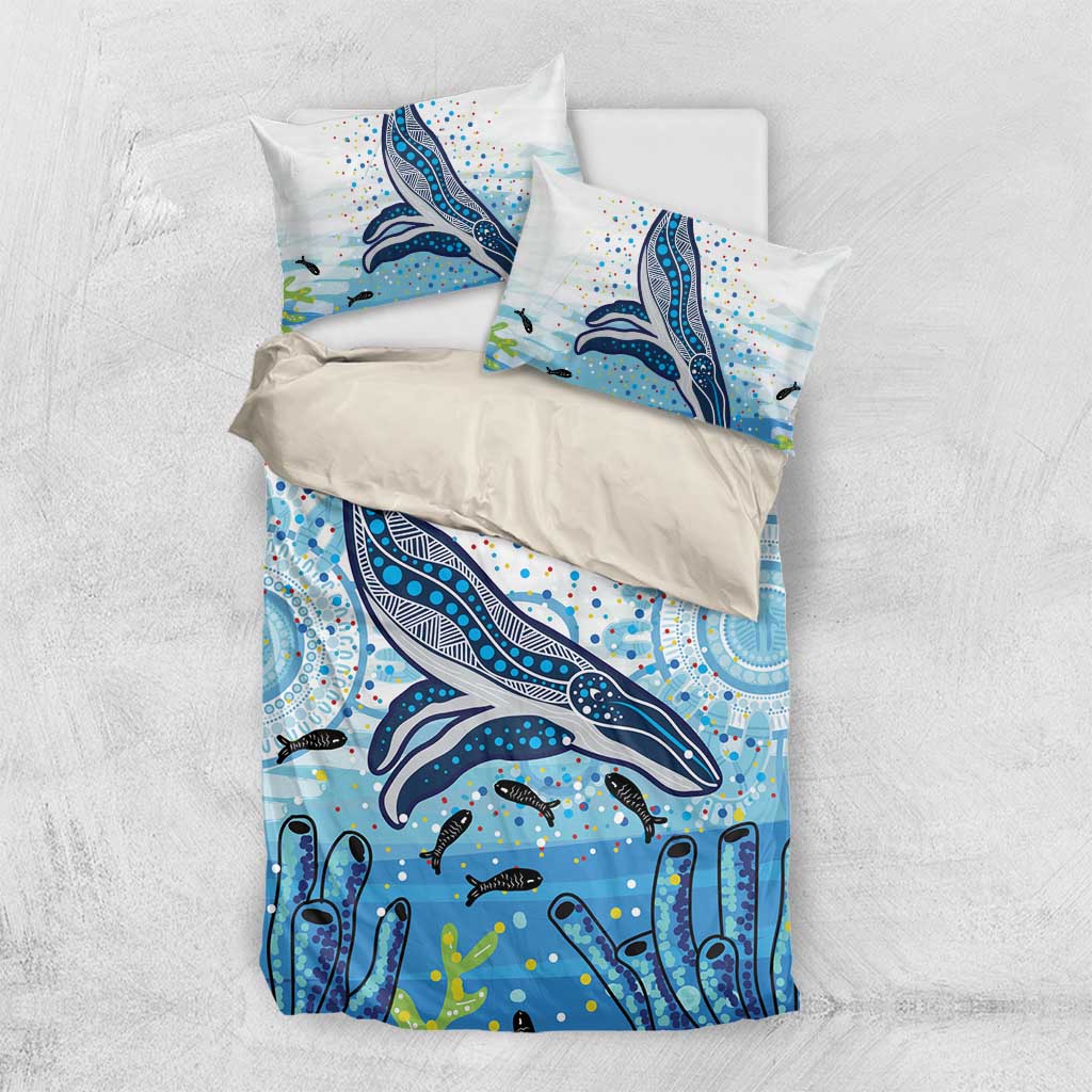 World Ocean Day Australia Aboriginal Bedding Set Whale Watching