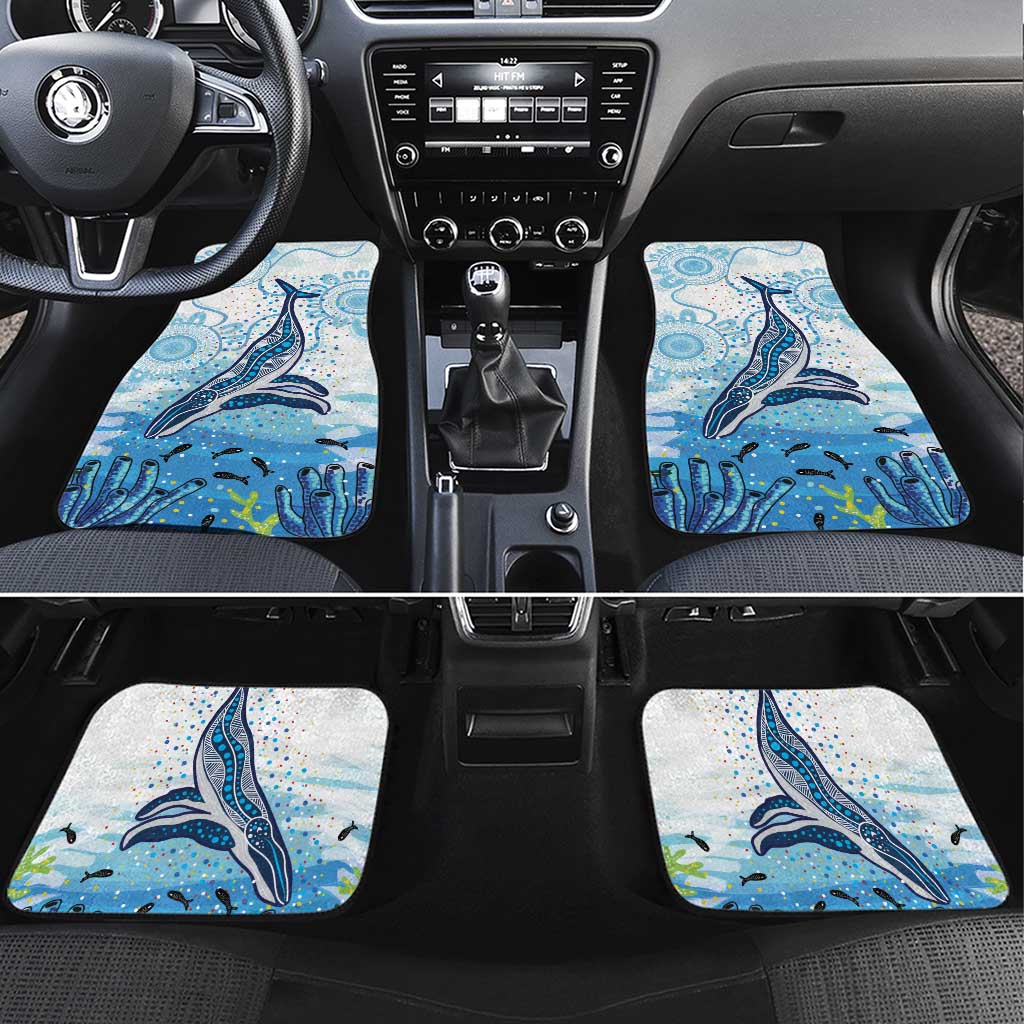 World Ocean Day Australia Aboriginal Car Mats Whale Watching