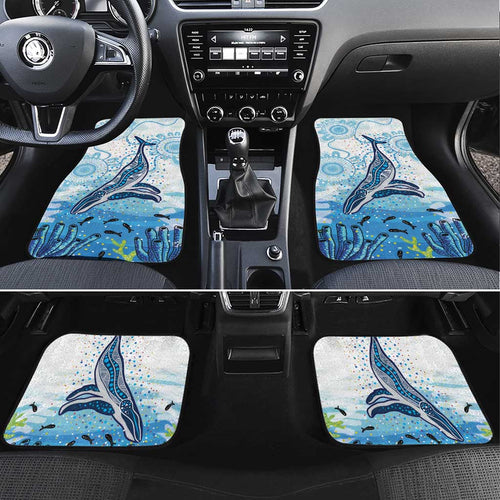 World Ocean Day Australia Aboriginal Car Mats Whale Watching