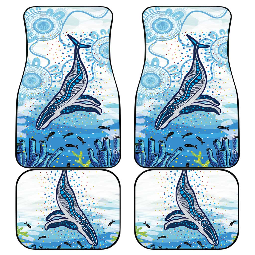 World Ocean Day Australia Aboriginal Car Mats Whale Watching