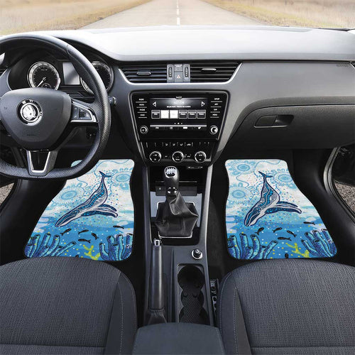 World Ocean Day Australia Aboriginal Car Mats Whale Watching