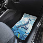 World Ocean Day Australia Aboriginal Car Mats Whale Watching