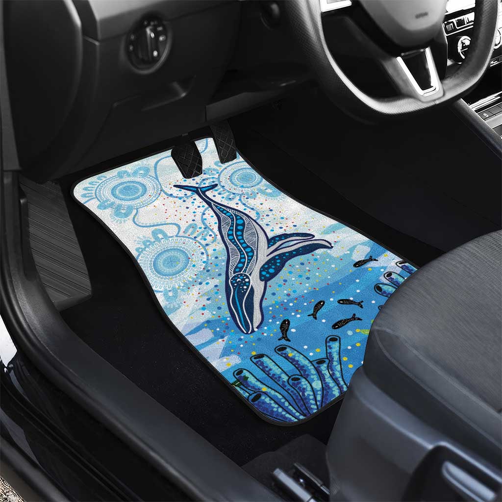 World Ocean Day Australia Aboriginal Car Mats Whale Watching