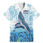World Ocean Day Australia Aboriginal Family Matching Mermaid Dress and Hawaiian Shirt Whale Watching